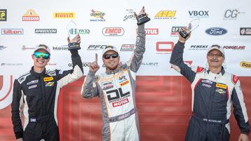 Jeff Holden Goes from Last to First to Win Race 1 at Utah, Extends Point Standings Lead